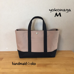sale【送料込】帆布トートバッグ横長M  no.26