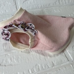 犬服　フリル袖タンクトップ　ハンドメイド