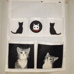 ウォールポケット　猫ちゃん
