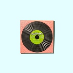 アクリル画『レコード』絵画/アクリル画/テクスチャーアート/アート/キャンバス/インテリア