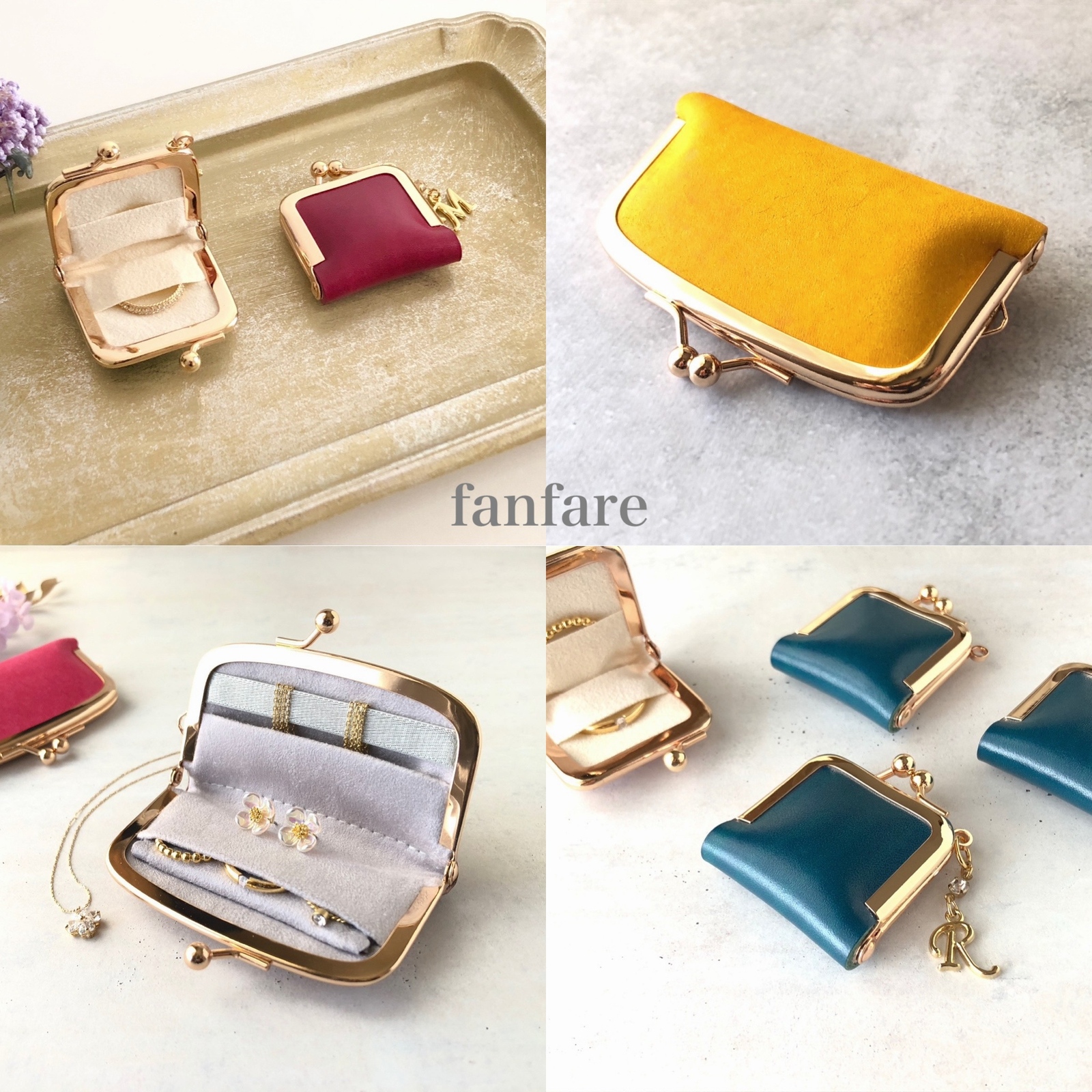 コロンと可愛い》miniアクセサリーケース 携帯用 伸びるポケット