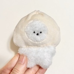 肉まんビション ぬいぐるみ ぬい活 犬 ビションフリーゼ 人形 中華 食べ物 手芸 Stuffed animal Soft Toy マスコット 雑貨 ラッピング無料