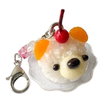 ミニチュアしろくま🐻‍❄️かき氷🍧チャーム