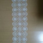花柄テーブルセンター (長方形)