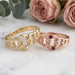 Circle Chain Ring.