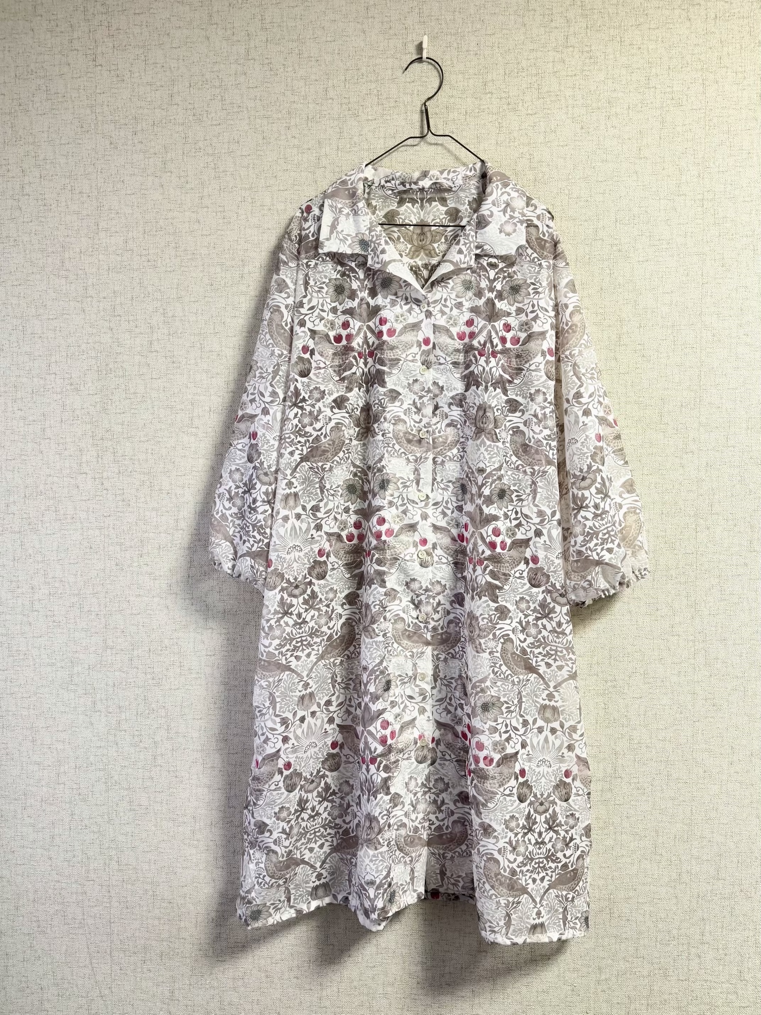 モリス　オパール加工　シャツチュニック 15,265円