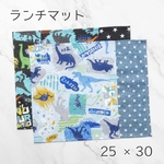 送料無料☆幼稚園·保育園 ランチマット 25×30 2枚セット