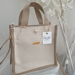 beige   canvas♡miniトート