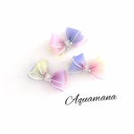✨オーロラオーガンジーリボン🎀