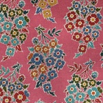 【クラシカル・ブーケ】華やかなヴィンテージローズのフリルスタイ（お名前刺繍対応）USコットン仕立てのフリルスタイ（お名前刺繍対応）