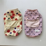 犬服　保冷剤入れポケット付き　接触冷感タンクトップ　2点セット