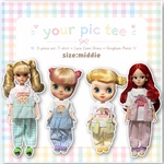 ミディsizeギンガムチェック3点セット