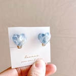 人気✨️海ハート ピアス イヤリング