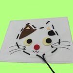 n1080ご依頼ひも通し（ねこ）５枚セット