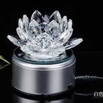 【癒しアイテム】フロアライト おしゃれ 間接照明 置物 インテリア 癒しアイテム 蓮の花