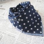 *再販4*星とデニム調ストライプ★バンダナスタイ(*^^*)★タグ付き