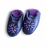 【受注製作】22cmドール用 2way babouche (midnight spark)
