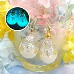  ﾚｼﾞﾝのｼｽﾞｸ形・ﾀﾏｺﾞ形のｽﾉｰﾄﾞｰﾑ/聖なる夜の雪明かり　ﾈｯｸﾚｽ
