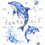 【Z103】teatea.オリジナル 装飾ステッカー