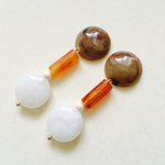 ドイツヴィンテージ  カボションピアス/イヤリング 