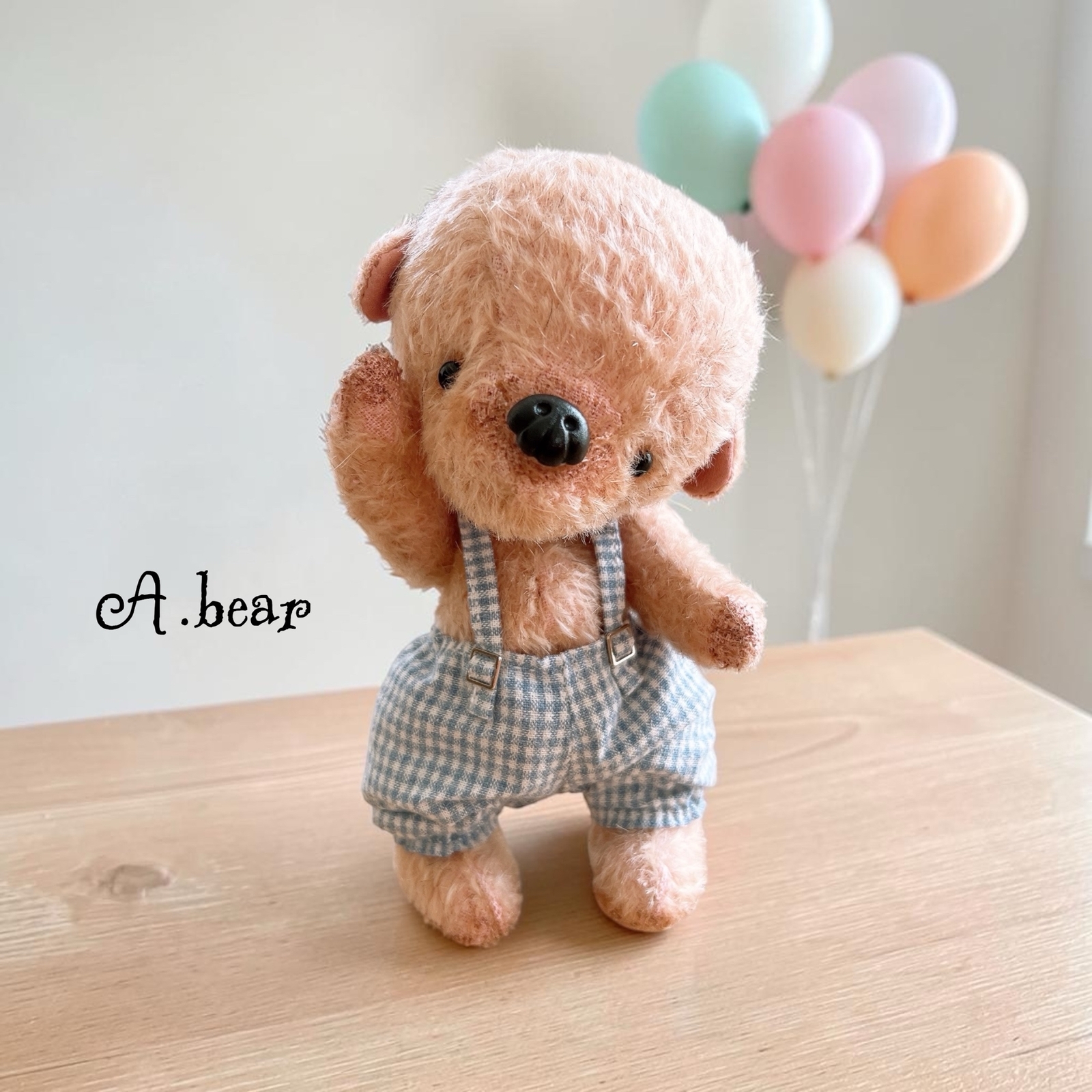 A.bear No.0120 テディベア ピンク - A-BEARS GALLERY | minne byGMO