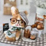 𓍯·°パリの街角パン屋さんうさぎ𓍯·°tenori  teddy  rabbit 