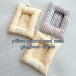 名入れ刺繍 トレカケース フォトカードケース ピローケース 推し活グッズ