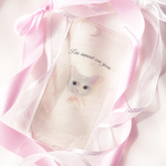  iPhone6/6s/5/5s/seケース⋆ねこ⋆リボン