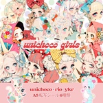 【S-19】新作unichoco様ガール転写シール
