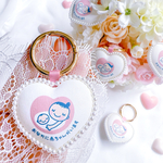 【1番人気💓】 ハートの両面マタニティマーク 見るたびにときめく マタニティキーホルダー マタニティロゼット おなかに赤ちゃんがいます プレママ 母子手帳  双子 マタニティーマーク マタニティギフト
