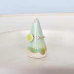 ⁂ 7/31(金)21:00発売 ⁂ 【一点もの】 陶器 リングスタンド　-1-