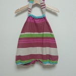 サロペット（カラフルボーダー）