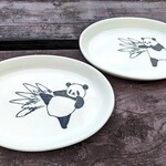 楕円皿(シュバババババ　キックorパンチ)