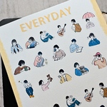 EVERY DAY ふみこさん　シール