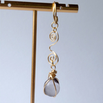 antique lamp イヤーカフ｜グレー｜落ちないイヤーカフ｜オリジナル金具使用
