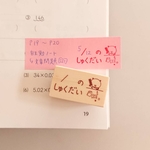 【 / のしゅくだい パンダ / 横 ver. はんこ ゴム印  先生スタンプ 学習スタンプ 小学生 パンダスタンプ パンダはんこ】
