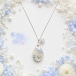 【再販】drop_pendant ＊ paleblue_ペールブルー ＊ aiiro