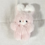 ピンクのふわふわうさちゃん＊ぬいぐるみ