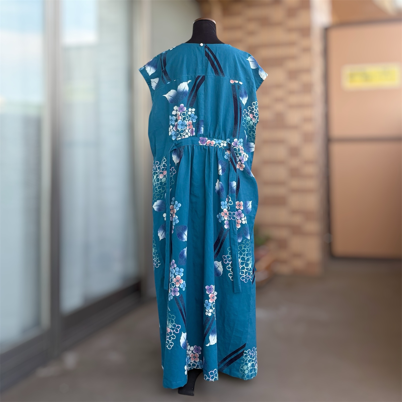 浴衣 ギャザー ワンピース 着物リメイク - Re:kimono Takao | minne