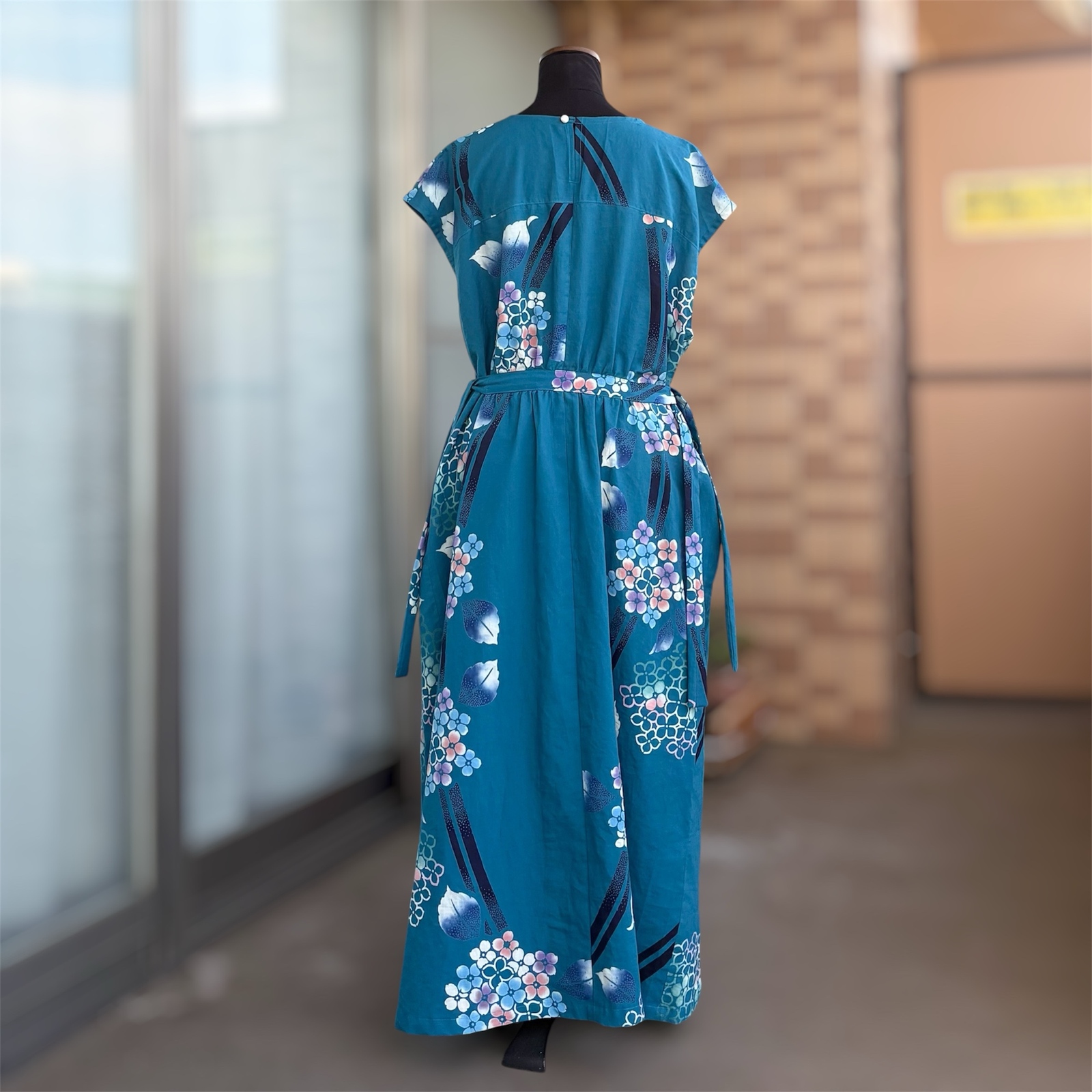 浴衣 ギャザー ワンピース 着物リメイク - Re:kimono Takao | minne