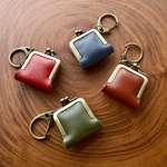 【納期2週間】栃木レザー＊ヌメ革キーホルダー「carre」9color