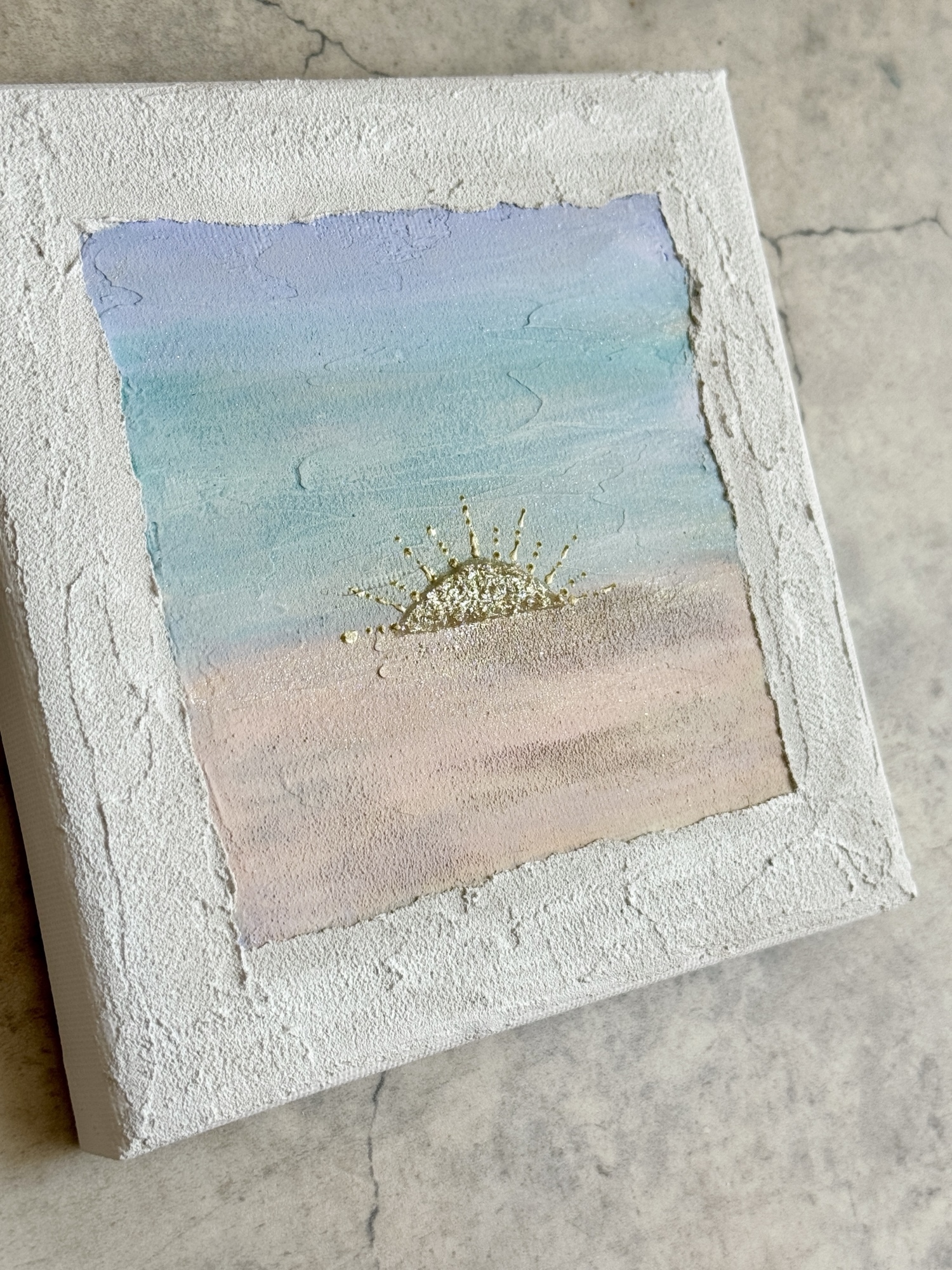 no.62アクリル画テクスチャーアート︎抽象画原画キャンバスアート