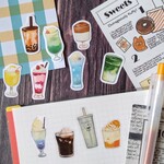 フレークシール 冷たい飲みもの