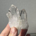 白光の灯芯｜コンゴ産水晶クラスター（83.5g）