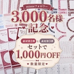 【数量限定】cotton melody / コラージュ素材コンプリートセット / 第2弾 第3弾 / シンプル素材 / 和素材 / 2種セット【SALE】