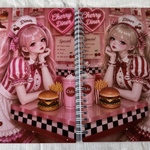 【販売ページ】コラージュノート / ダブルリングノート / cotton melody 【2冊セット】