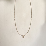 twin pearl necklace