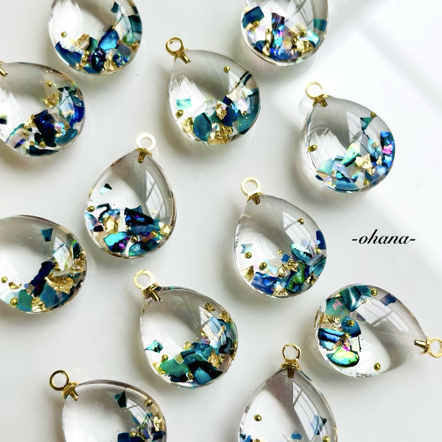 再販♡4点】人魚の耳飾り‪ブルー💙🧜‍♀️❥女性らしさあふれる‬