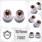  11007 ✤ 10/6mm ドール用アイチップ REALTYPE