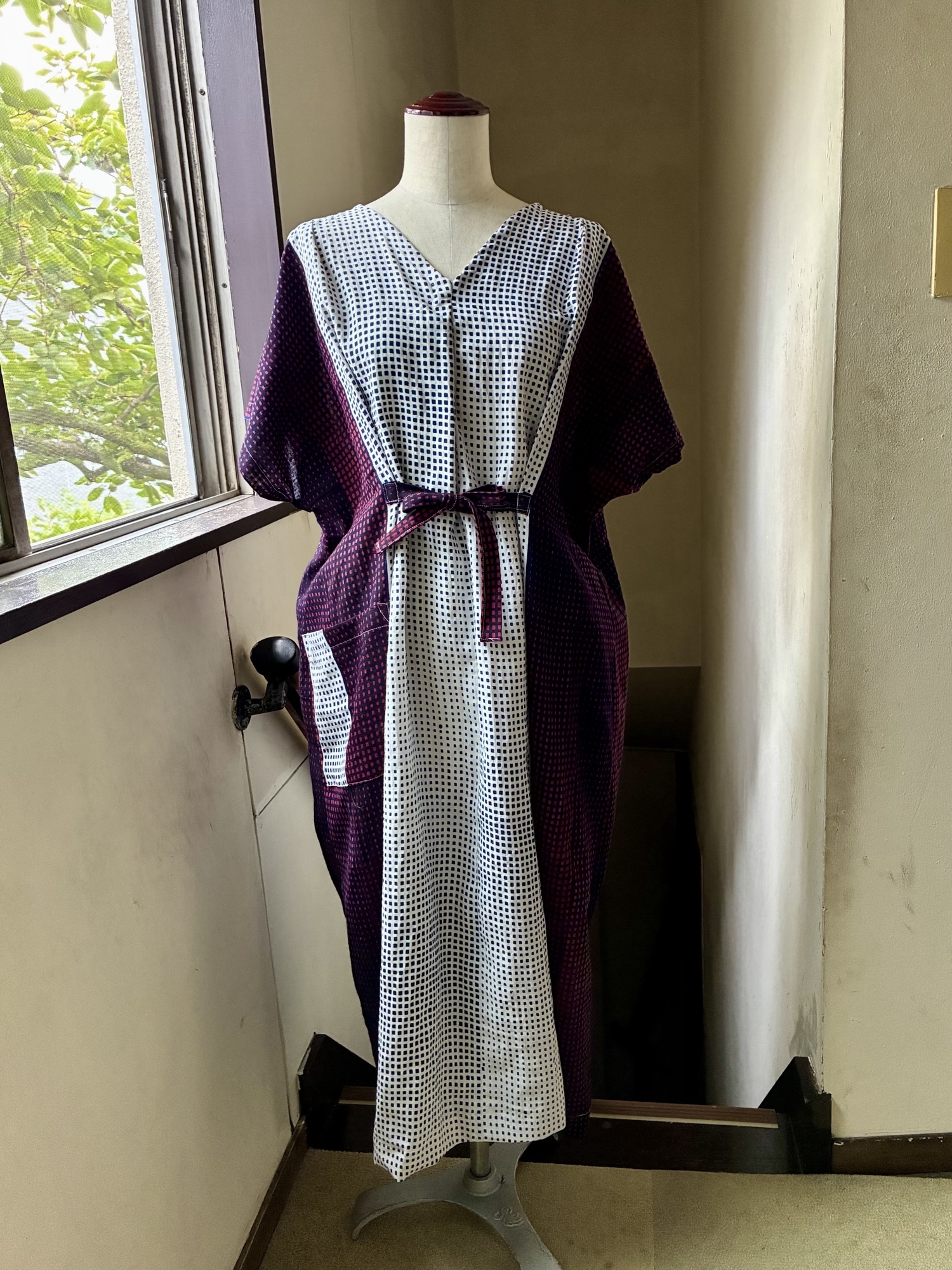 着物リメイク 通販 和柄 ブラウス 松鶴 着物 リメイク 和柄